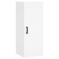 vidaXL Aparador alto madera contrachapada blanco 34,5x34x180 cm vidaXL Aparador alto madera contrachapada blanco 34,5x34x180 cm