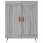 vidaXL Aparador alto madera contrachapada gris sonoma 69,5x34x180 cm vidaXL Aparador alto madera contrachapada gris sonoma 69,5x34x180 cm