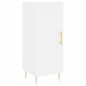 vidaXL Aparador alto madera contrachapada blanco 34,5x34x180 cm vidaXL Aparador alto madera contrachapada blanco 34,5x34x180 cm