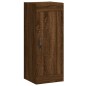 vidaXL Aparador alto madera contrachapada roble marrón 34,5x34x180 cm vidaXL Aparador alto madera contrachapada roble marrón 34,5x34x180 cm