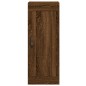 vidaXL Aparador alto madera contrachapada roble marrón 34,5x34x180 cm vidaXL Aparador alto madera contrachapada roble marrón 34,5x34x180 cm