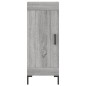 vidaXL Aparador alto madera contrachapada gris Sonoma 34,5x34x180 cm vidaXL Aparador alto madera contrachapada gris Sonoma 34,5x34x180 cm