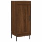 vidaXL Aparador alto madera contrachapada roble marrón 34,5x34x180 cm vidaXL Aparador alto madera contrachapada roble marrón 34,5x34x180 cm