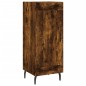 vidaXL Aparador de madera contrachapada roble ahumado 34,5x34x180 cm vidaXL Aparador de madera contrachapada roble ahumado 34,5x34x180 cm