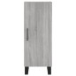 vidaXL Aparador alto madera contrachapada gris Sonoma 34,5x34x180 cm vidaXL Aparador alto madera contrachapada gris Sonoma 34,5x34x180 cm