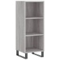 vidaXL Aparador alto madera contrachapada gris Sonoma 34,5x34x180 cm vidaXL Aparador alto madera contrachapada gris Sonoma 34,5x34x180 cm