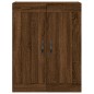 vidaXL Aparador alto madera contrachapada marrón roble 69,5x34x180 cm vidaXL Aparador alto madera contrachapada marrón roble 69,5x34x180 cm