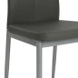 vidaXL Sillas de comedor 2 unidades cuero sintético gris vidaXL Sillas de comedor 2 unidades cuero sintético gris