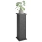 FMD Mesita decorativa con puerta gris 88,5 cm FMD Mesita decorativa con puerta gris 88,5 cm