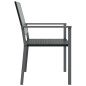 vidaXL Sillas de jardín 6 uds ratán sintético negro 54x62,5x89 cm vidaXL Sillas de jardín 6 uds ratán sintético negro 54x62,5x89 cm