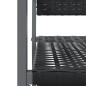 vidaXL Sillas de jardín 6 uds ratán sintético negro 54x62,5x89 cm vidaXL Sillas de jardín 6 uds ratán sintético negro 54x62,5x89 cm