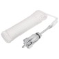 vidaXL Ancla plegable con cuerda hierro maleable plateado 1,5 kg vidaXL Ancla plegable con cuerda hierro maleable plateado 1,5 kg