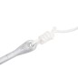 vidaXL Ancla plegable con cuerda hierro maleable plateado 1,5 kg vidaXL Ancla plegable con cuerda hierro maleable plateado 1,5 kg