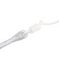 vidaXL Ancla plegable con cuerda hierro maleable plateado 8 kg vidaXL Ancla plegable con cuerda hierro maleable plateado 8 kg