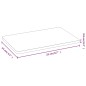 vidaXL Platos de desayuno 6 uds bambú 22x14x0,8 cm vidaXL Platos de desayuno 6 uds bambú 22x14x0,8 cm