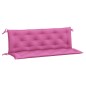 vidaXL Cojines para banco de jardín 2 uds tela rosa 150x50x7 cm vidaXL Cojines para banco de jardín 2 uds tela rosa 150x50x7 cm