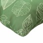 vidaXL Cojines para palés 3 piezas tela Oxford estampado de hojas vidaXL Cojines para palés 3 piezas tela Oxford estampado de hojas