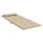 vidaXL Cojines de silla con respaldo alto 4 uds tela Oxford beige vidaXL Cojines de silla con respaldo alto 4 uds tela Oxford beige