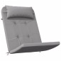 vidaXL Cojines para silla Adirondack 2 uds tela Oxford gris vidaXL Cojines para silla Adirondack 2 uds tela Oxford gris