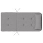 vidaXL Cojines para silla Adirondack 2 uds tela Oxford gris vidaXL Cojines para silla Adirondack 2 uds tela Oxford gris