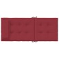 vidaXL Cojines de silla con respaldo alto 6 uds tela Oxford rojo tinto vidaXL Cojines de silla con respaldo alto 6 uds tela Oxford rojo tinto
