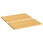 vidaXL Cubiertas de cocina 2 uds bambú 50x28x1,5 cm vidaXL Cubiertas de cocina 2 uds bambú 50x28x1,5 cm