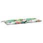 vidaXL Cojín para banco de jardín tela multicolor 120x50x7 cm vidaXL Cojín para banco de jardín tela multicolor 120x50x7 cm
