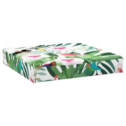 vidaXL Cojín para palés tela Oxford multicolor 60x60x8 cm