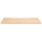 vidaXL Tablero de escritorio madera maciza de pino 100x60x2,5 cm