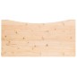 vidaXL Tablero de escritorio madera maciza de pino 100x60x2,5 cm