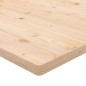 vidaXL Tablero de escritorio madera maciza de pino 100x60x2,5 cm