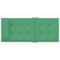 vidaXL Cojines de silla con respaldo alto 4 uds tela Oxford verde vidaXL Cojines de silla con respaldo alto 4 uds tela Oxford verde