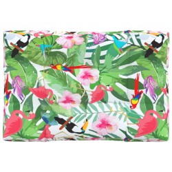 vidaXL Cojín para palés tela multicolor 120x80x12 cm