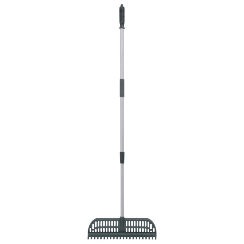vidaXL Rastrillo para hojas 2 en 1 PP verde oscuro 157 cm vidaXL Rastrillo para hojas 2 en 1 PP verde oscuro 157 cm