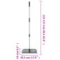 vidaXL Rastrillo para hojas 2 en 1 PP verde oscuro 157 cm vidaXL Rastrillo para hojas 2 en 1 PP verde oscuro 157 cm