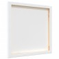 vidaXL Lienzos tensados 12 uds madera maciza de pino y tela blanco vidaXL Lienzos tensados 12 uds madera maciza de pino y tela blanco