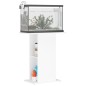 vidaXL Soporte para acuario madera de ingeniería blanco 60,5x36x72,5cm vidaXL Soporte para acuario madera de ingeniería blanco 60,5x36x72,5cm