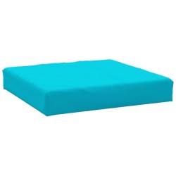 vidaXL Cojín para palets tela Oxford turquesa 60x60x8 cm