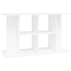 vidaXL Soporte para acuario madera de ingeniería blanco 100x40x60 cm