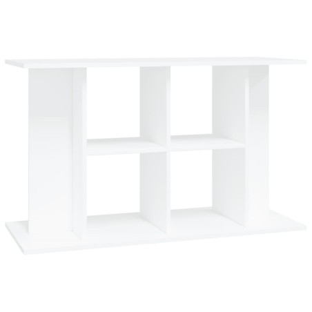 vidaXL Soporte para acuario madera de ingeniería blanco 100x40x60 cm