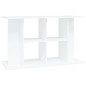 vidaXL Soporte para acuario madera de ingeniería blanco 100x40x60 cm