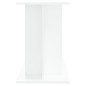 vidaXL Soporte para acuario madera de ingeniería blanco 100x40x60 cm