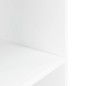 vidaXL Soporte para acuario madera de ingeniería blanco 100x40x60 cm