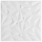 vidaXL Paneles de pared 48 uds EPS amatista blanco 50x50 cm 12 m² vidaXL Paneles de pared 48 uds EPS amatista blanco 50x50 cm 12 m²