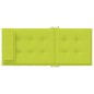 vidaXL Cojines de silla respaldo alto 4 uds tela Oxford verde brillo vidaXL Cojines de silla respaldo alto 4 uds tela Oxford verde brillo