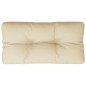 vidaXL Cojín para palets de tela beige 70x40x12 cm vidaXL Cojín para palets de tela beige 70x40x12 cm