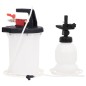vidaXL Purgador de frenos blanco y negro 3 L vidaXL Purgador de frenos blanco y negro 3 L
