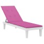 vidaXL Cojín para tumbona tela Oxford rosa vidaXL Cojín para tumbona tela Oxford rosa