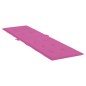 vidaXL Cojín para tumbona tela Oxford rosa vidaXL Cojín para tumbona tela Oxford rosa