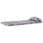 vidaXL Cojines para silla Adirondack 2 uds tela Oxford a cuadros gris vidaXL Cojines para silla Adirondack 2 uds tela Oxford a cuadros gris